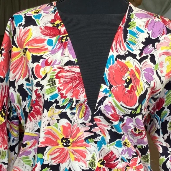 Vintage floral, two piece skirt set - Picture 8 of 12